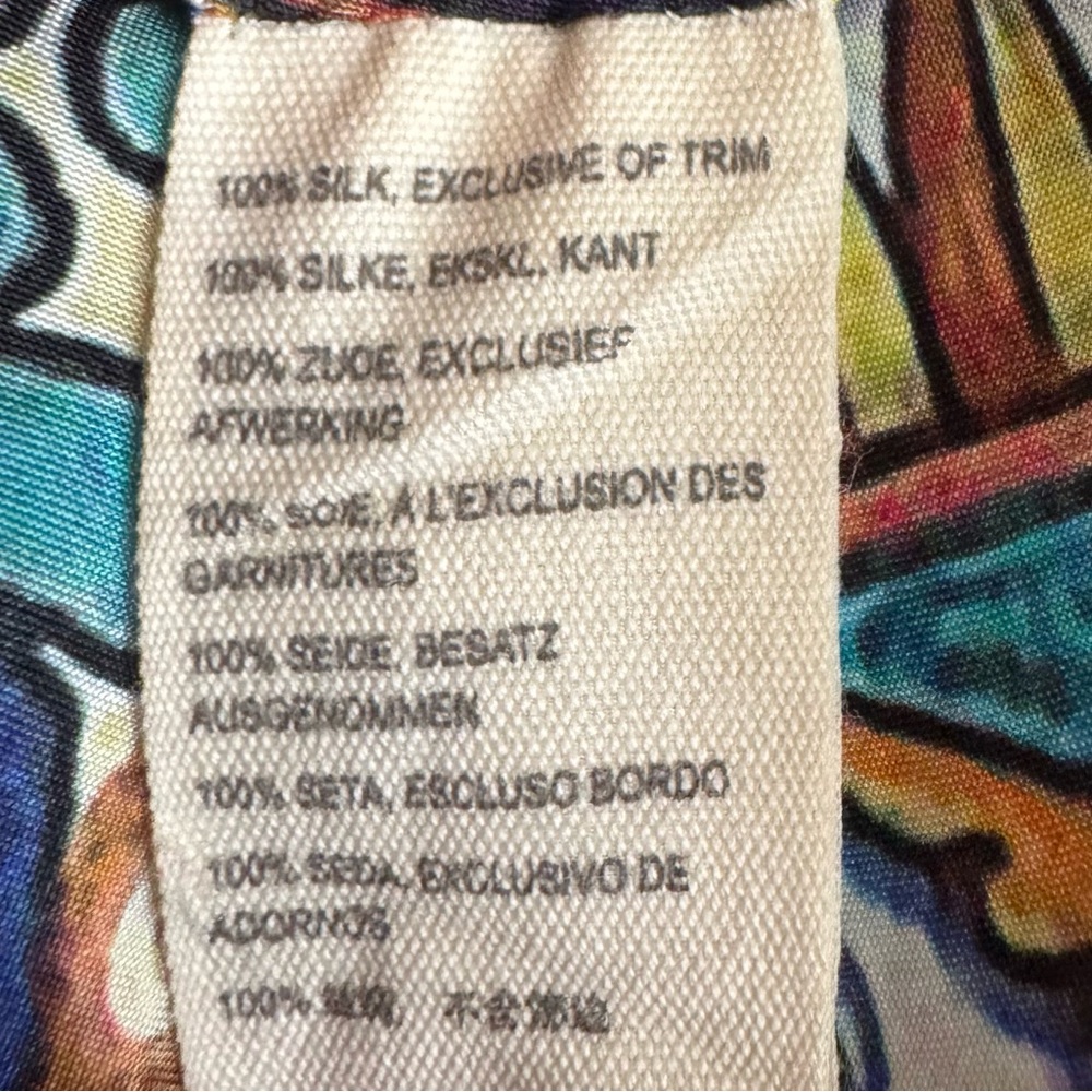 Johnny was silk reversible kimono XL - Picture 9 of 9